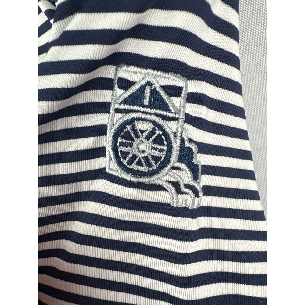 Straight Down Performance Womens Striped Long Sle… - image 3